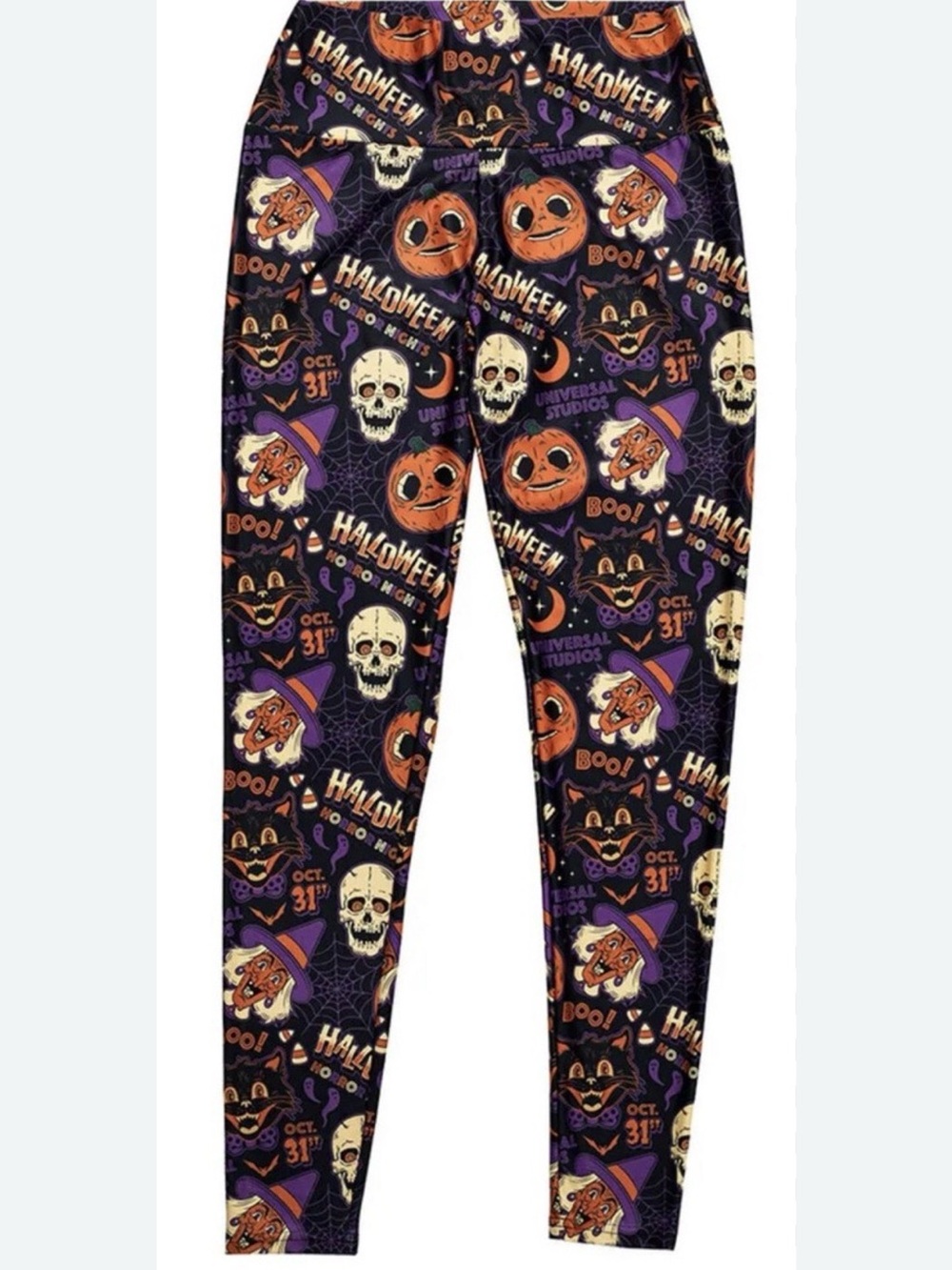 Universal Studios Halloween Horror Nights 2022 Leggings Sz M Lil Boo HHN